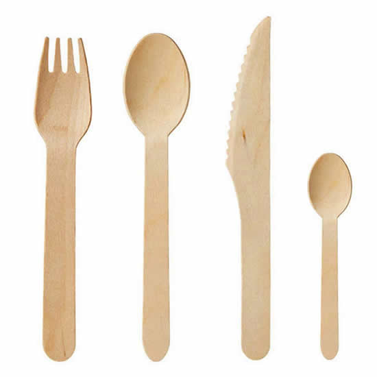 Wood cutlerys
