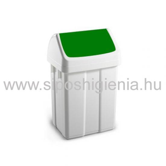 MAX selective bin, 25L, with green lid