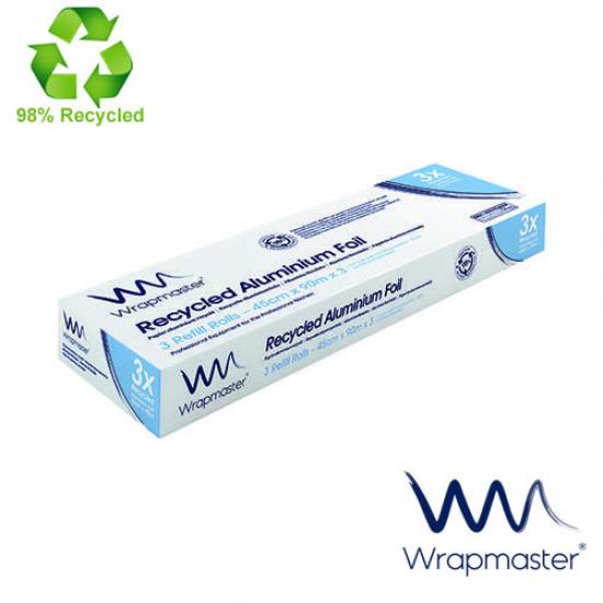 Wrapmaster Alufólia 4500 98% RECYCLED 45cmx90m/tek (3 tekercs/ka