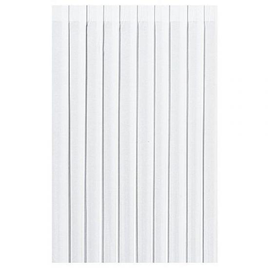Dunicel uni-color white table skirt  0,72 x 4m ( 5db/karton)