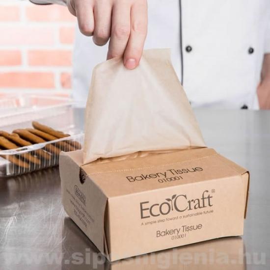 Adagolós szendvics csomagoló papír 200x270mm  500db/csomag EcoCr