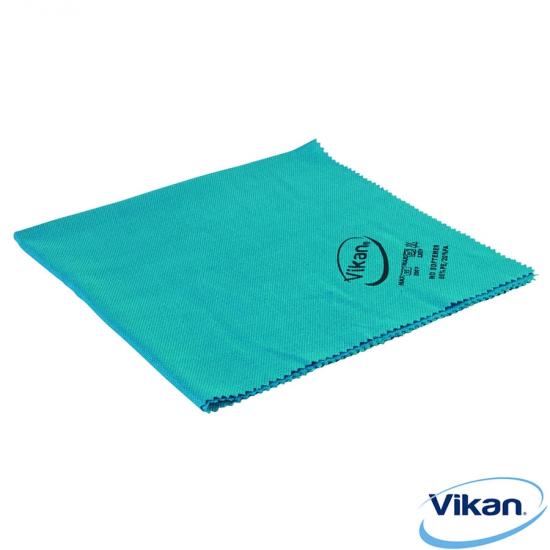 Fényesítő törlőkendő kék 40x40cm 5db/csomag Vikan