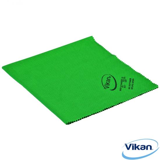 Fényesítő törlőkendő zöld 40x40cm 5db/csomag Vikan
