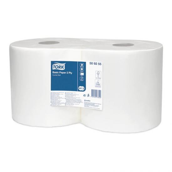 Industrial roll 800 ipari törlőpapír fehér 2 réteg 184m/tekercs 