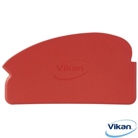Hand Scraper, flexible, Metal Detectable, 165 mm, Red