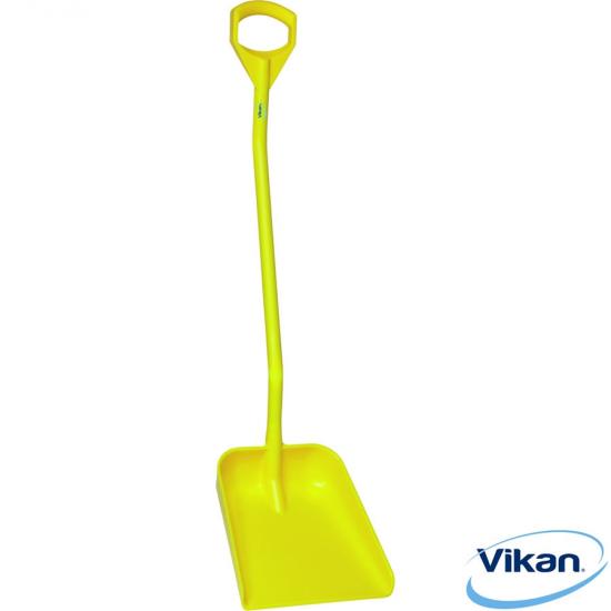 Shovel-Long handle, large blade yellow (56016)