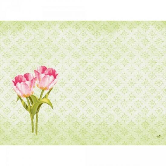 Love tulip Dunicel tányéralátét, 30x40cm, 5x100db/karton