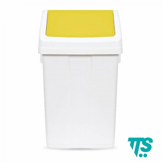 MAX selective bin, 50L, with yellow lid