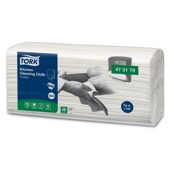 Tork Kitchen Cleaning Cloth Top Pack 75pcs/pack ( 4pack/carton)