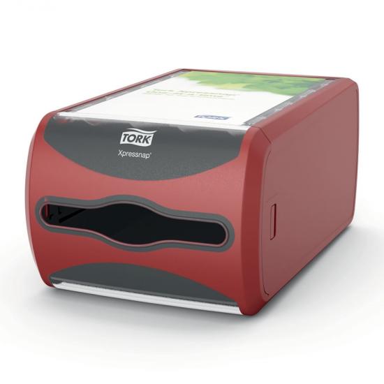 Tork Xpressnap Counter Napkin Dispenser red N4 System 272512