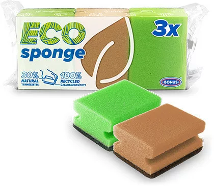 Bonus formázott mosogató szivacs 3db/csomag