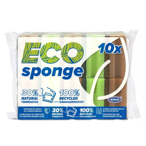 Bonus dish sponge 8,5×6,5×4,5cm (10pcs/pack)