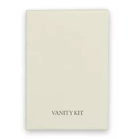   Vanity kit white (cotton ball+ cotton swab + nail file) (100pcs/carton)