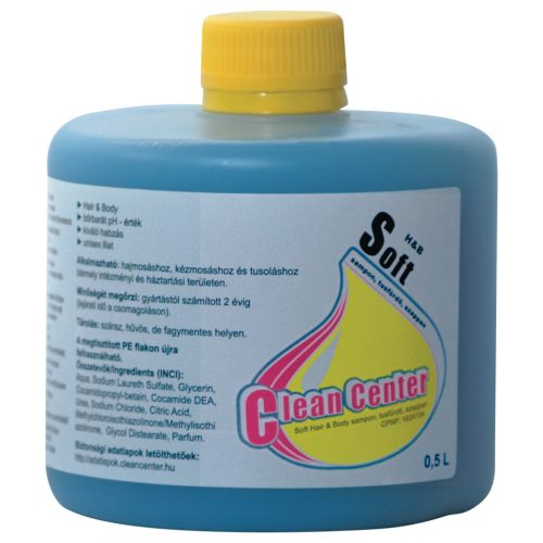 Soft Hair & Body soap 0,5L Clean Center