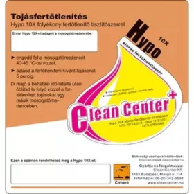 Sticker Hypo 10X Egg sanitizing