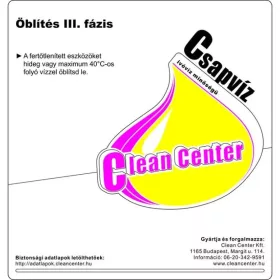 Sticker Öblítés III. phase