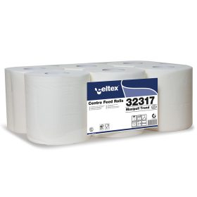   Maxipull hengeres kéztörlő fehér 2réteg, 450lap/tek.,6tekercs/karton CELTEX