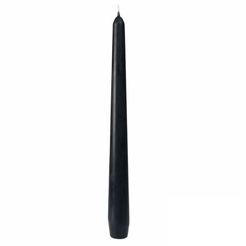 Duni Antik gyertya fekete színű, cseppmentes, 2x50db/karton