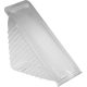 SANDWICH BOX RPET TR 2-WEDGE 160X85X65mm 500db/karton