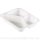 Duniform PP tálca osztott (3 részes) Caterline fehér, 227x178x40mm 216 db/karton