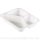 Duniform PP tálca osztott (3 részes) Caterline fehér, 227x178x40mm 216 db/karton
