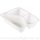 Duniform PP tálca osztott (3 részes) Caterline fehér, 227x178x50mm 216 db/karton
