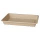 Bagasse Box ecoecho Brown 230x155x36mm 850ml (12x40db/karton)