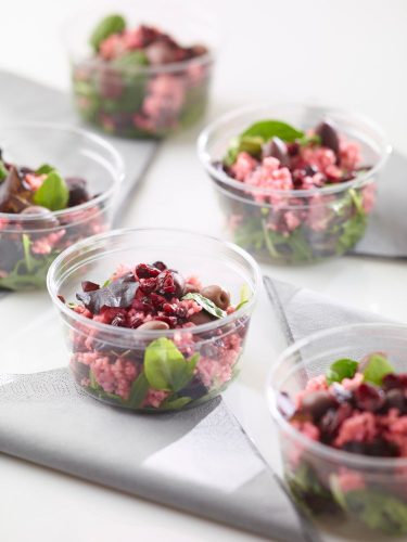 CRYSTAL DELI  rPET tálka, 375ml átlátszó 35db/csom. (10csom./karton)