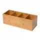 Bambusz szalvéta tartó  Multi Box 4 részes 36x14cm (2db/karton)