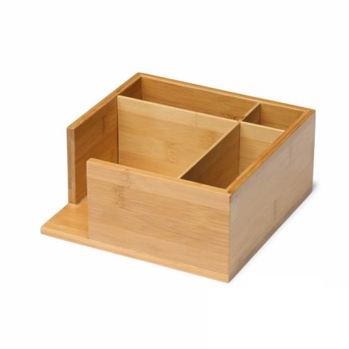 Bambusz szalvéta tartó  Multi Box 18x18cm  (2db/karton)
