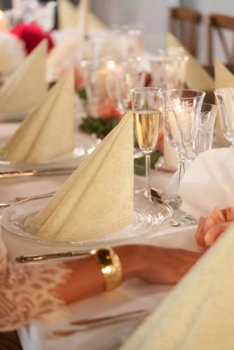 Opulent Cream Dunilin szalvéta 40x40cm 12x45db/karton NEW