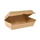 BOX CLAM LARGE CARDBOARD 1100ML 205x107x79mm 180db/karton