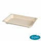 BAGASSE SUSHI tál Small 184x128x22mm (100db/csom) ( 4csomag/karton)