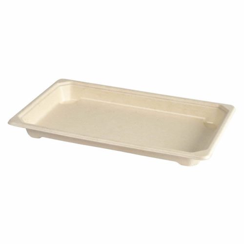 BAGASSE SUSHI tál Medium 215x135x22mm (100db/csom) ( 4csomag/karton)