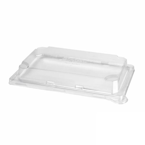 SUSHI tető Medium tálhoz rPet 226x146x32mm (50db/csom) ( 4csomag/karton)