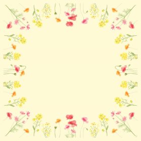 POPPY FIELD Dunicel napron 84x84cm 20db/csom, 5csom/karton