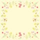 POPPY FIELD Dunicel napron 84x84cm 20db/csom, 5csom/karton