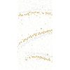 GOLDEN STARDUST WHITE Dunisoft textilhatású szalvéta 1/8 hajt. 40x40cm 60db/csom. (12csomag/karton)