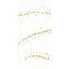 GOLDEN STARDUST WHITE Dunisoft textilhatású szalvéta 1/8 hajt. 40x40cm 60db/csom. (12csomag/karton)