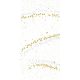 GOLDEN STARDUST WHITE Dunisoft textilhatású szalvéta 1/8 hajt. 40x40cm 60db/csom. (12csomag/karton)