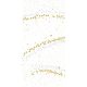 GOLDEN STARDUST WHITE Dunisoft textilhatású szalvéta 1/8 hajt. 40x40cm 60db/csom. (12csomag/karton)