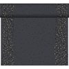 GOLDEN STARDUST BLACK Dunicel Tete-a-tete asztalfutó 0,4x24 m, 4tekercs/karton