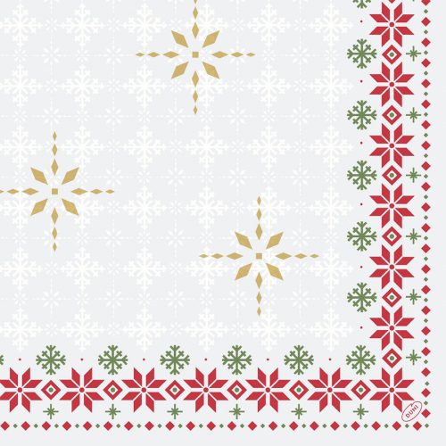 TRADITION Dunisoft textilhatású szalvéta 40x40cm 60db/csom. (6csomag/karton)