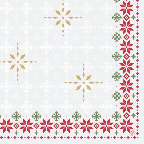 TRADITION Dunisoft textilhatású szalvéta 40x40cm 60db/csom. (6csomag/karton)