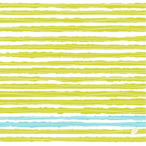 ELISE STRIPES  Dunisoft textilhatású szalvéta 40x40cm 60db/csom.*( 12csomag/karton)