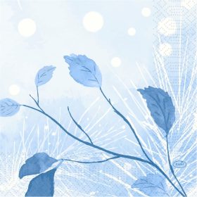   FROSTED WINTER szalvéta 3 rétegű 33x33cm 50db/csomag (10csom/karton)