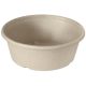 BAGASSE classic salátástál PBAT BROWN 600ml 40db/csomag ( 12csom/kart)