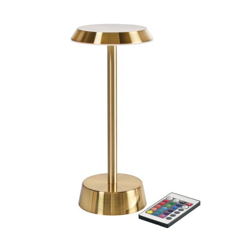 Duni NOUR LED lámpa arany 11,8x26cm ( 6db/karton)