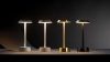 Duni NOUR LED lámpa arany 11,8x26cm ( 6db/karton)