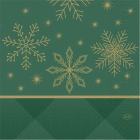 RHOMBUS GREEN szalvéta 3 rétegű 33x33cm 4x250db/karton